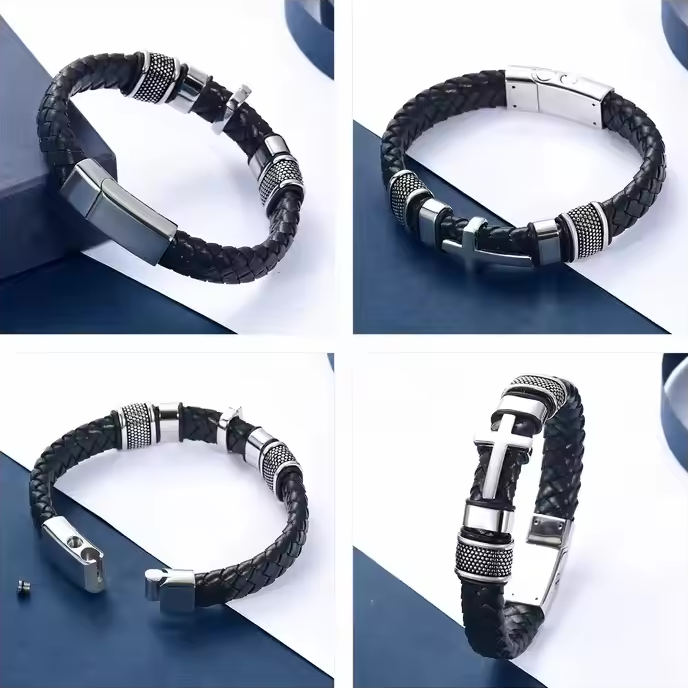 Kreuz-Urnenarmband