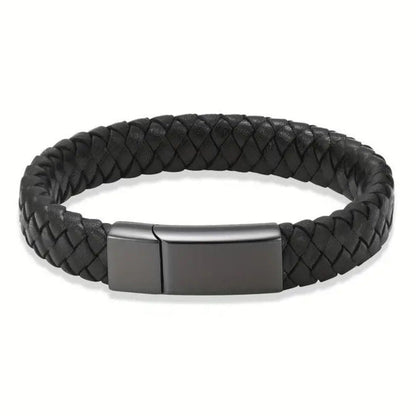 Schwarzes Urnenarmband