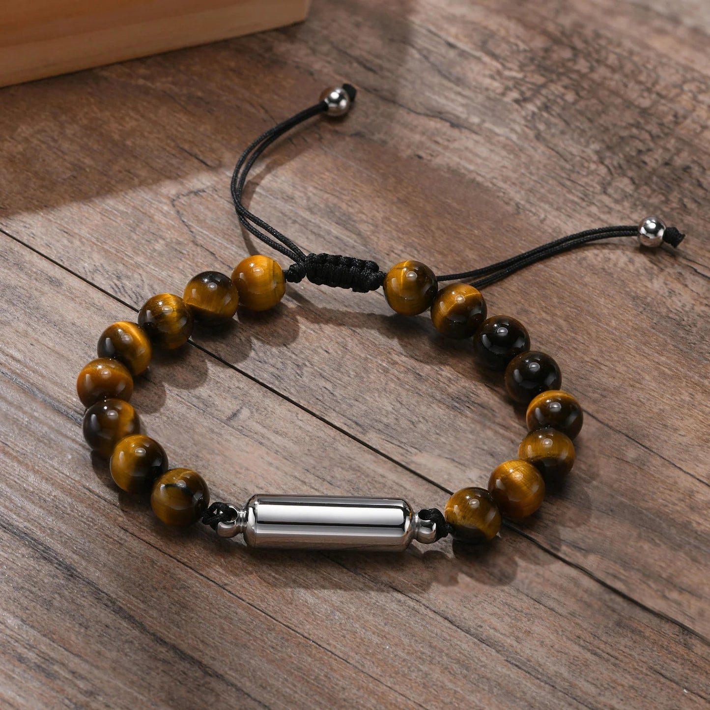 Kristallperlen Urnenarmband