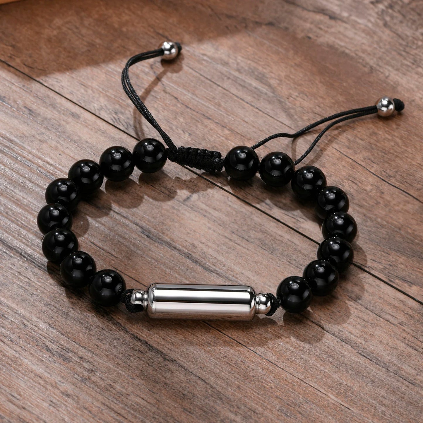 Kristallperlen Urnenarmband