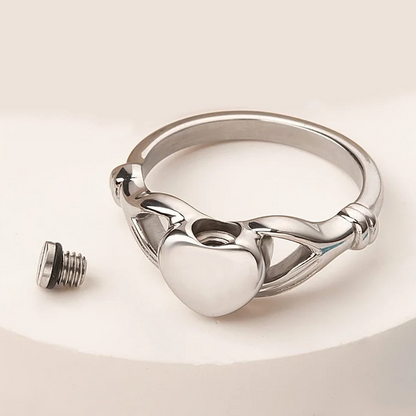Herz-Urnenring